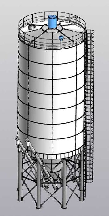 Силос для цемента 500т.