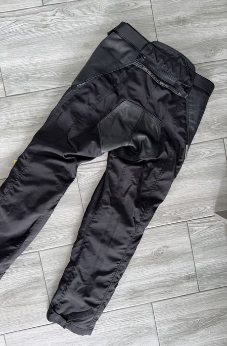 Pantaloni moto Polo textil și piele măsura 52