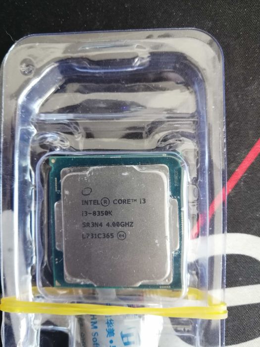 Intel core i3 8350k