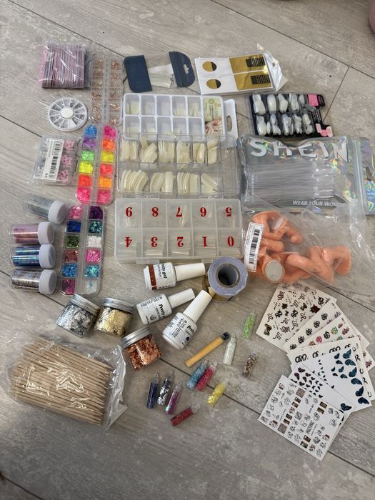 Маникюр гел лак декорации