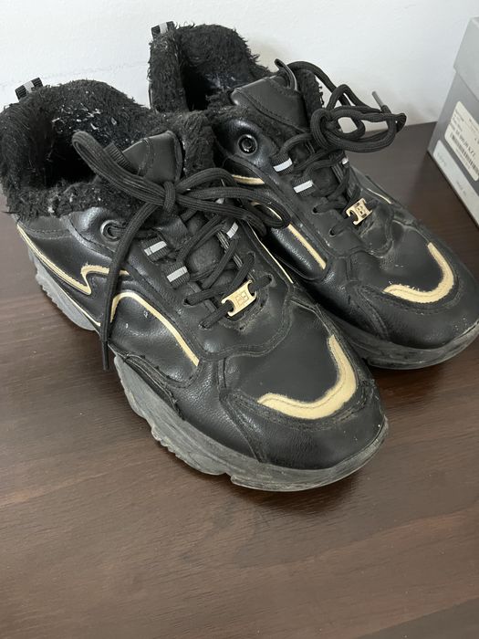 Утепленные кроссовки-ботинки