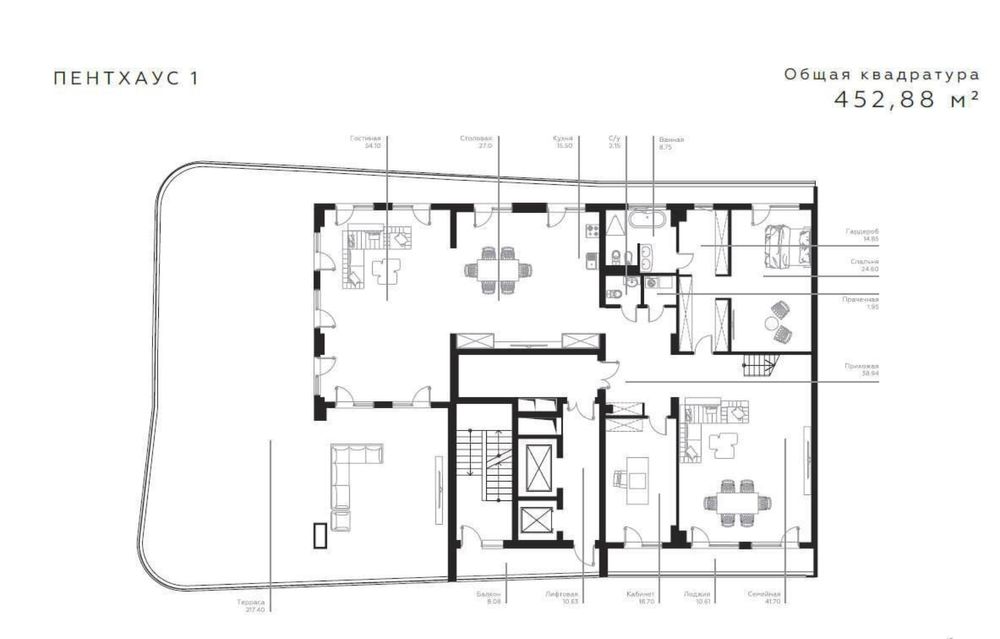 Пентхаус в Infinity! Собственник!