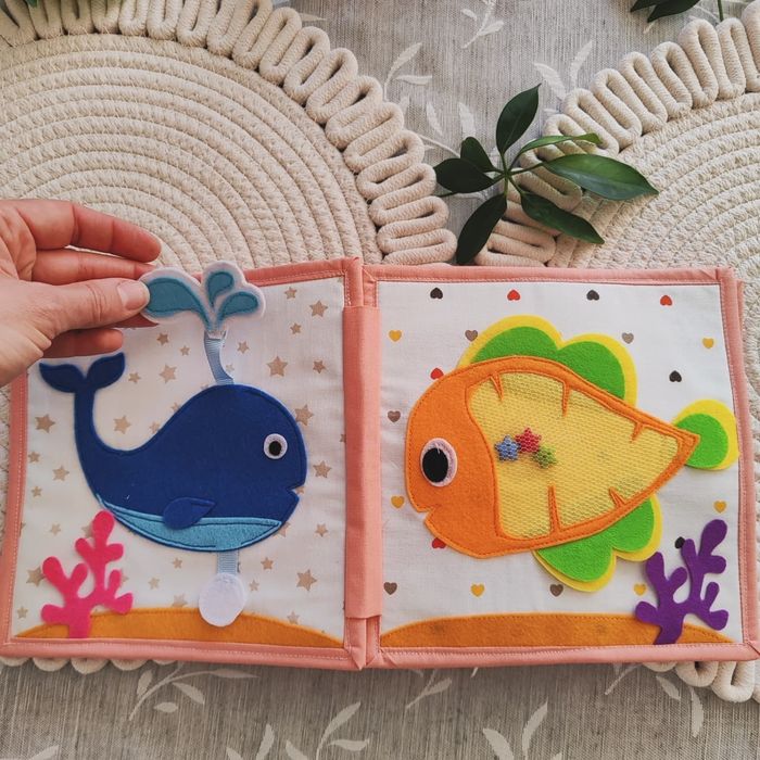 Тиха книжка / Quiet Book – Ръчно изработена с много любов!