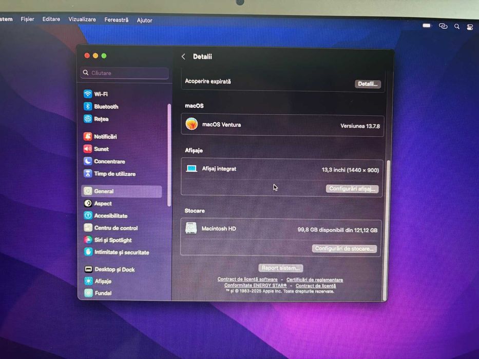 Vând MacBook Air 2017