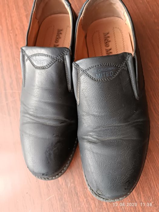 Подростковая обувь кожаная