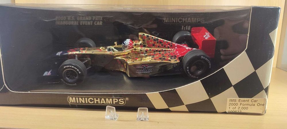 Formula 1 Колекция - Ferrari 2000 U.S. GP Minichamps 1/18