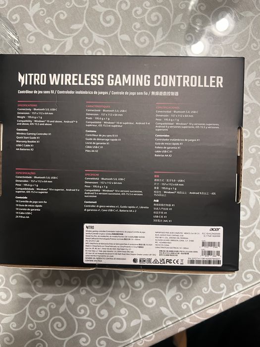 Контролер acer nitro wireless
