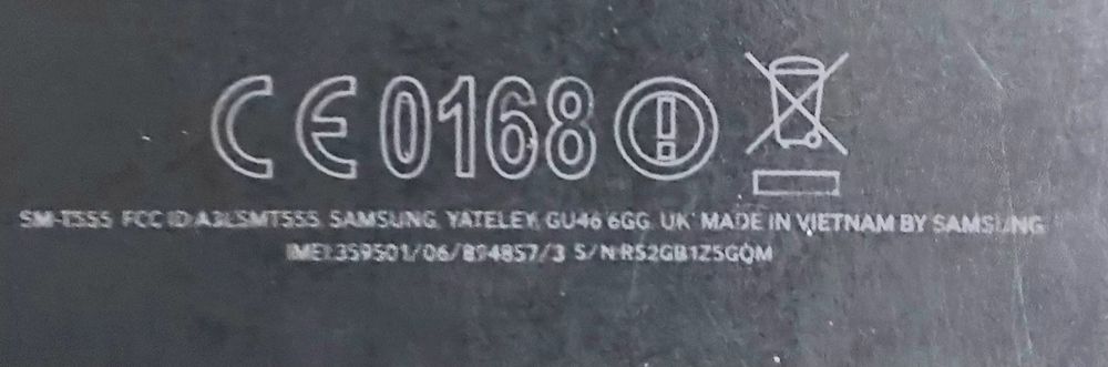 Tableta Tab A T555 stare excelentă de funcționare + BONUS - 350 Lei