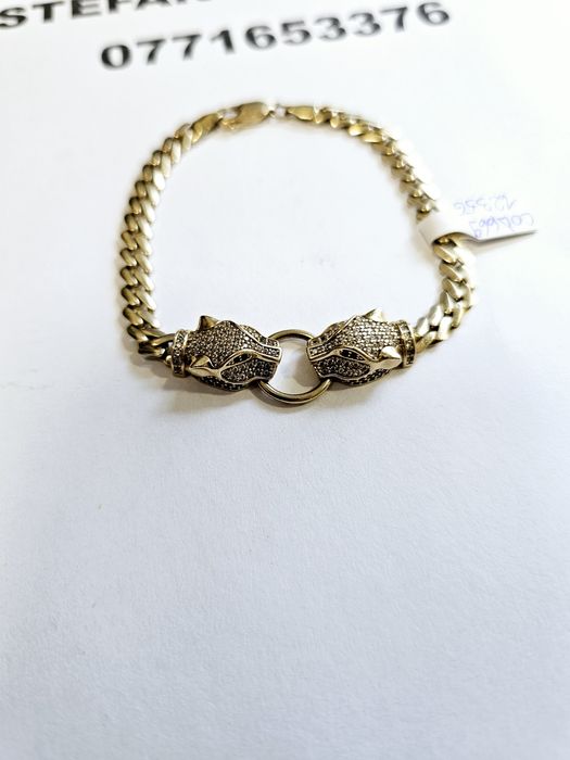 Vand bratara din aur 14 k 12.35 g cod 669