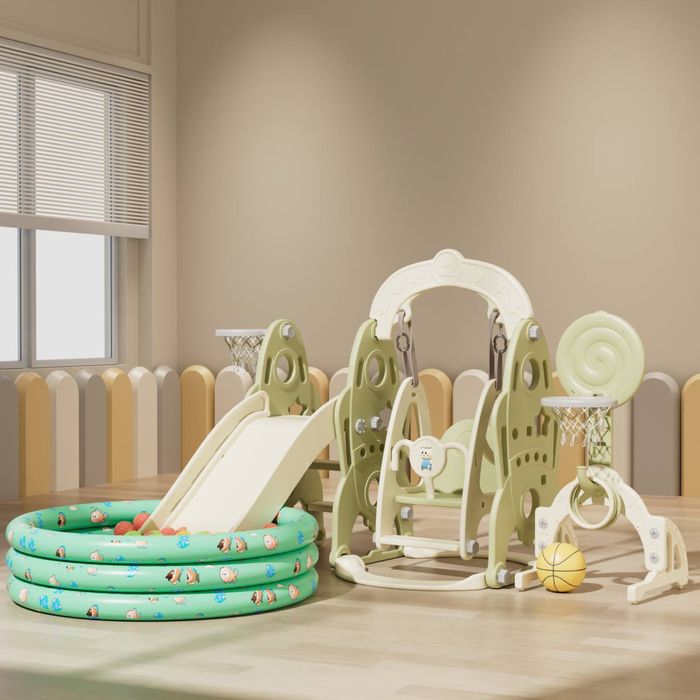 Доставка безплатная Горка качели ассортимент много бассейн мчи