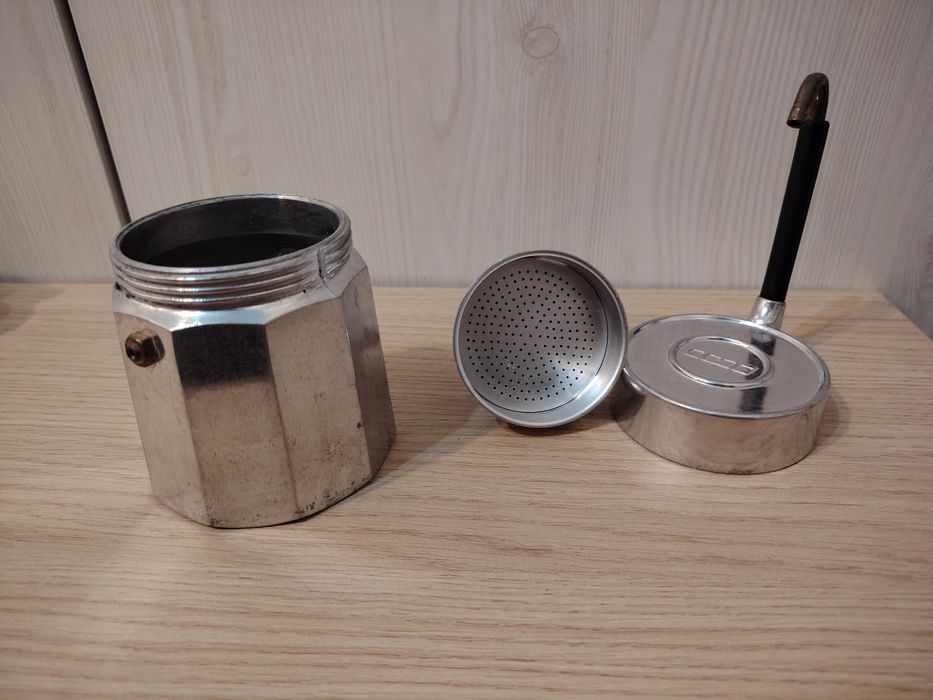 Cafetieră Moka / Ibric Italian – aluminiu – stare foarte bună