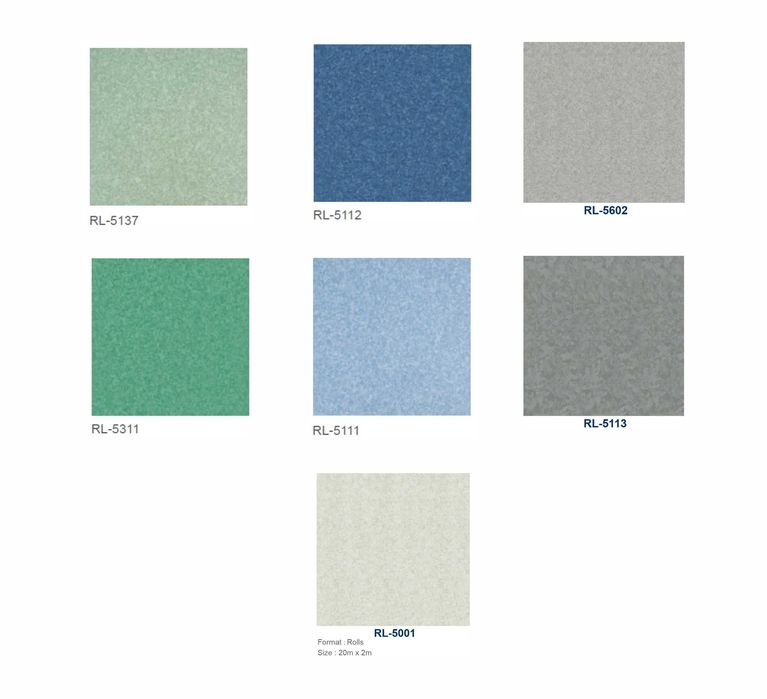 Линолеум гомогенный напольное покрытие для школ, офисов, клиник, Relle