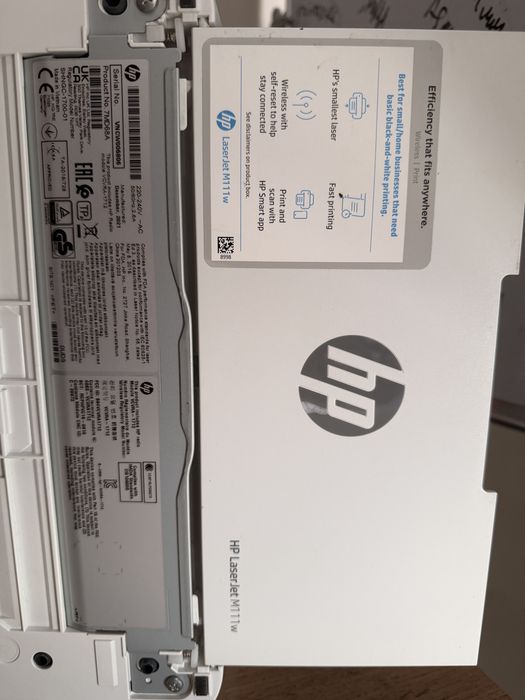 HP LaserJet M111w лазерный принтер Wi-Fi