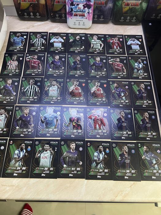 Футболни карти мач аттак Match attax 25/26