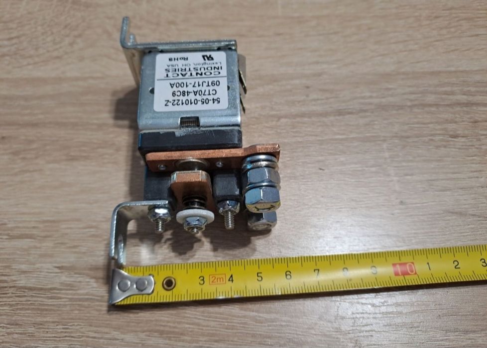 Contactor monopolar 100A, bobina la 48Vdc, made in USA, NOU