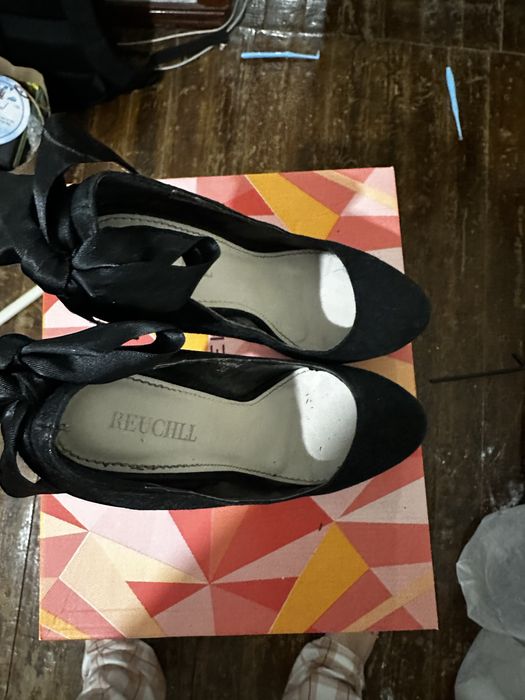 Туфли стильные на каблуке