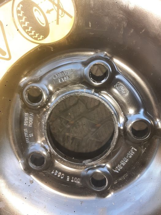 rezerva slim 165/70/17 ford kuga 3