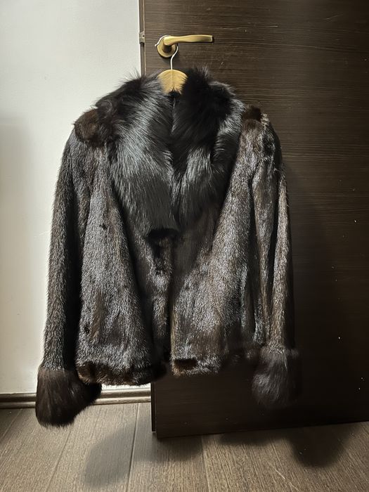 Haina din blana naturala de nurca