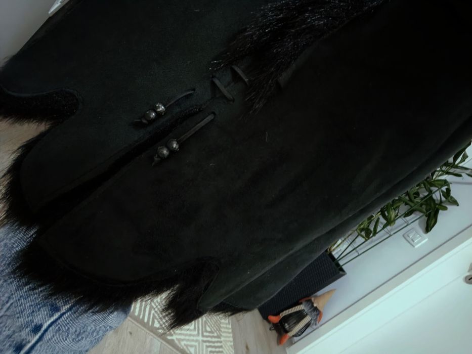 Haină imitație blană