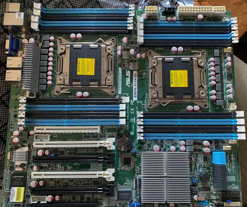 Asus server board Z9PE-D16/2L cu (ASMB6-IKVM) lga 2011 x79