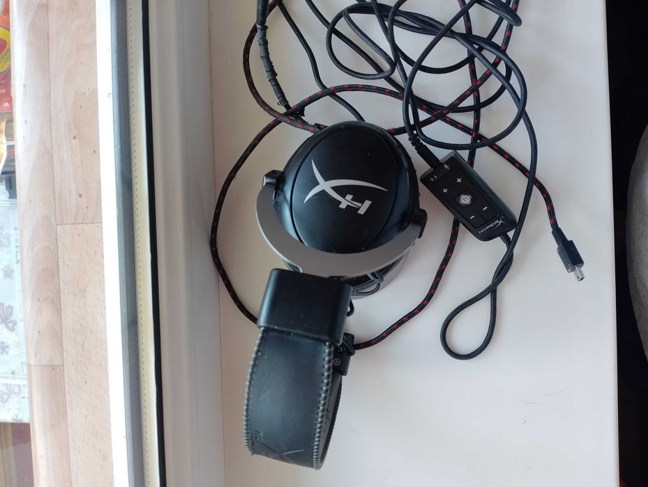 Наушники игровые от hyperX