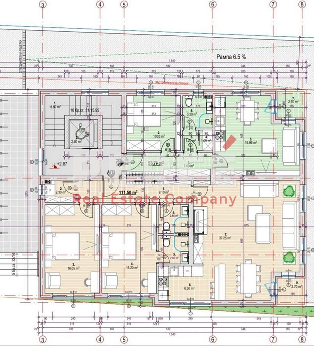 Продава се Тристаен апартамент в София, Карпузица - 136 кв.м за 1650 €/кв.м - Снимка #11
