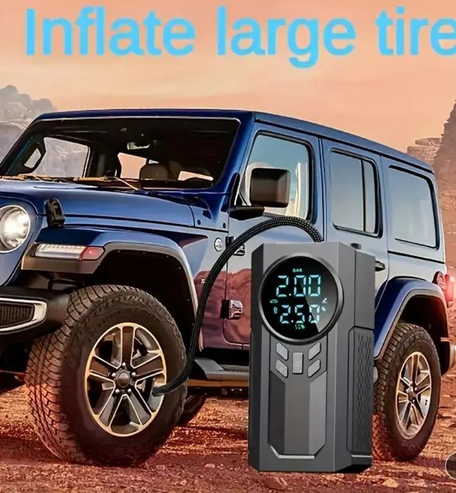 Комплект за стартиране на автомобилни батерии 4 в 1