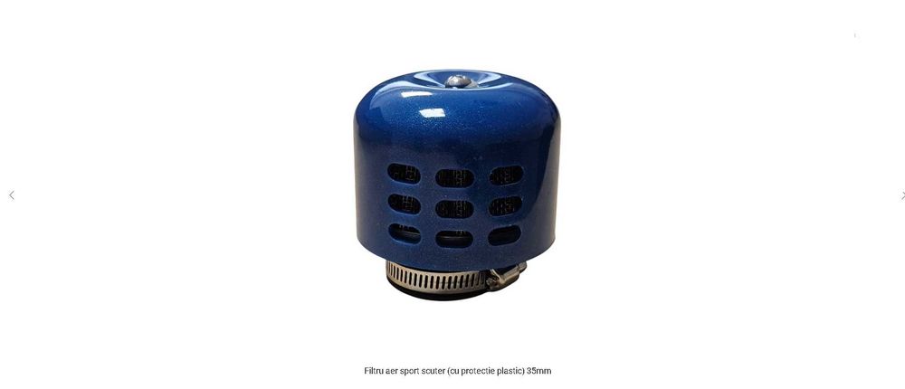Filtru Aer Sport Scuter Protectie Metal 35mm