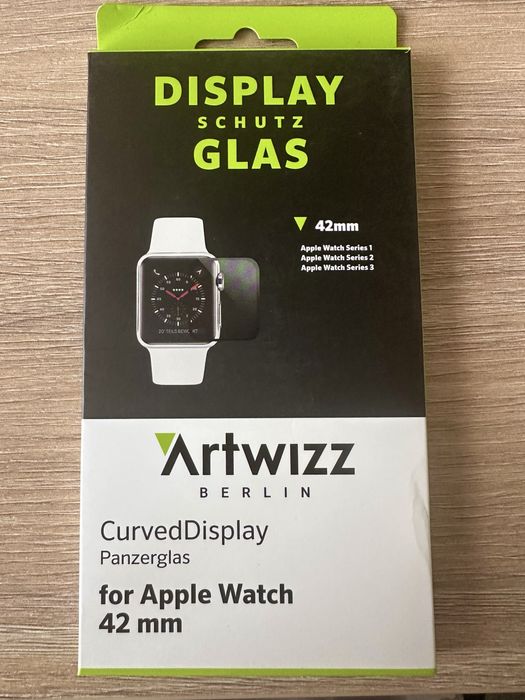 Защитно стъкло за Apple Watch 42mm — ново, неотваряно