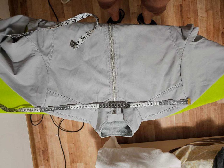 ЛЕКО СИВО БОМБЪР ЯКЕ, пълен размер L