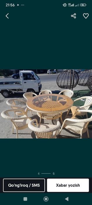 Optim arzon narxlarda sifatli ratan stol sutularini tafsiya etamiz