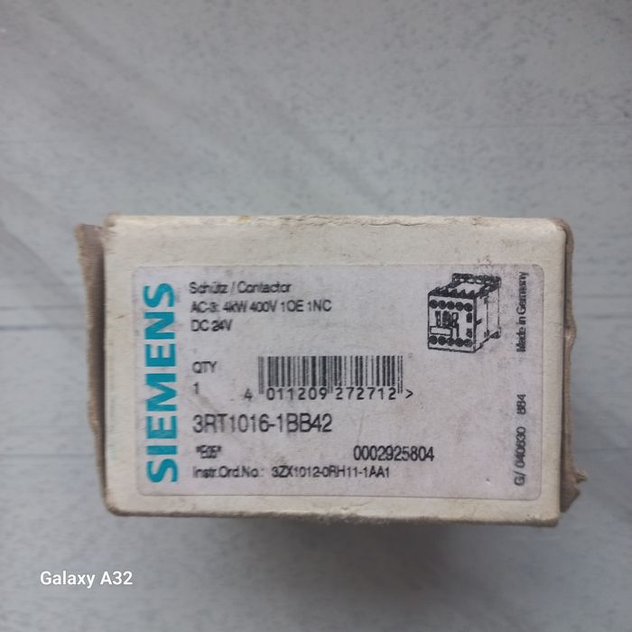 Siemens контактор пускатель