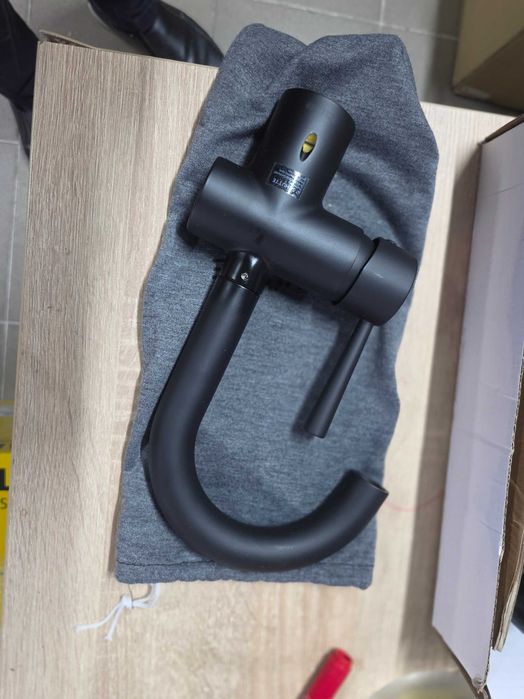 Baterie lavoar SCHÜTTE Cornwall cu gură înaltă, baterie pentru baie cu excentric pop-up