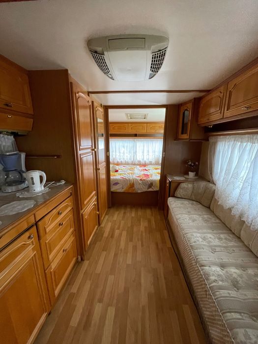 НЕМСКА TABBERT-BARONESSE 2-Оси, Просторна,Клима,Суха и Красива Здрава