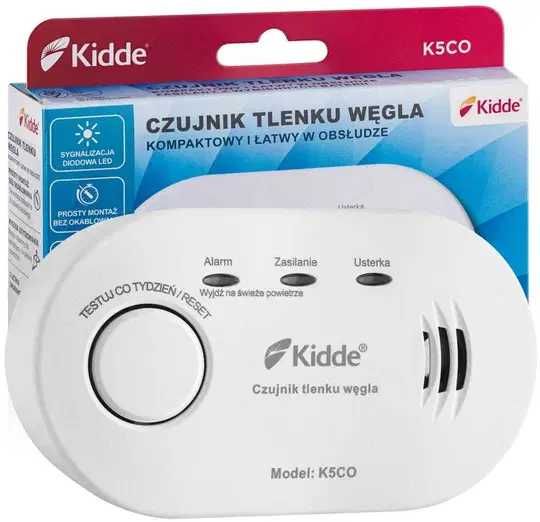 Detector monoxid de carbon, Kidde, Alb,sigilat