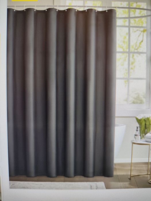 Perdea de duș din material cu uscare rapida. 180x200.