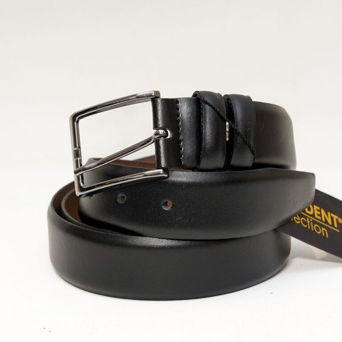 Мъжки колан от естествена кожа в черен цвят !