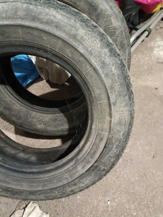 Jante cu anvelope iarna  gama VAG 205/55 R16 ,capace WW ,anv 205/50/17