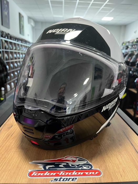 Отваряема мото каска NOLAN N100.5 ,размер L 59-60 см. вградени очила,