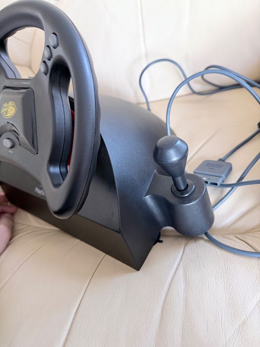 Play Station 1 ( ps1 ) волан с педали и игра