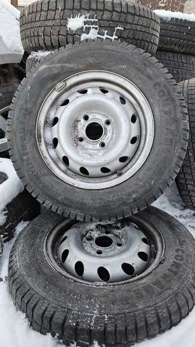 Roți M+S complete janta Platforma Anvelope 165 R 13 C