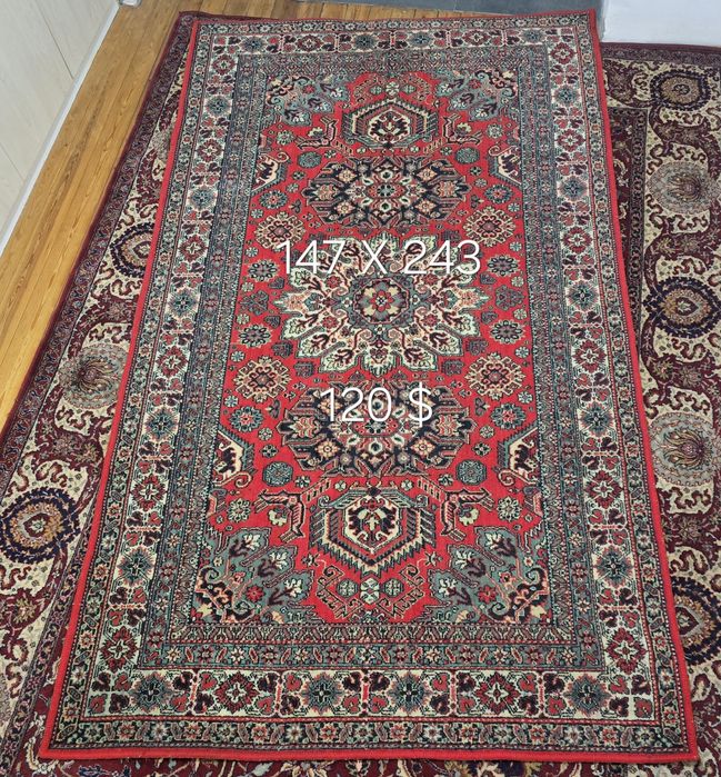 Ковер , Гилам , шерсть 1.5x2... 2х3...3x5 после химчистки