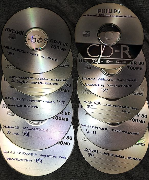 CD-R дискове с метъл !