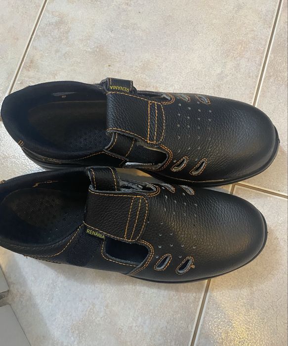 Pantofi safety din piele