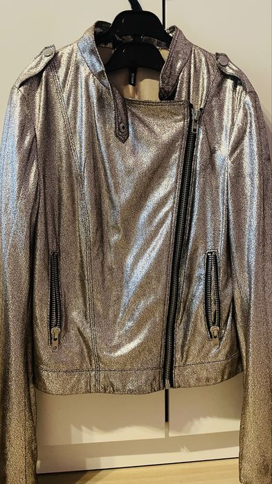 Geaca Mango argintie