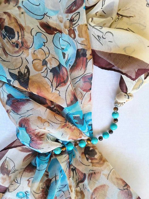 esarfe cu pietre semipretioase