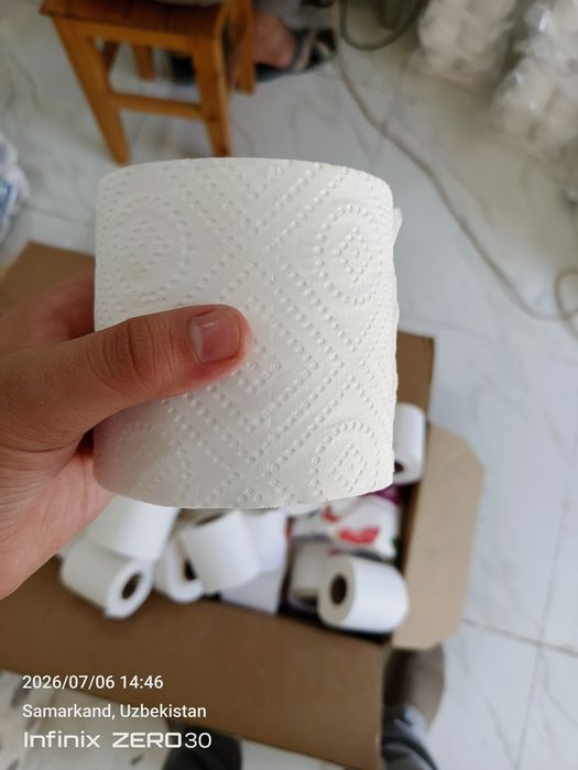 Biz yuqori sifatli hojatxona qog‘ozi qoldiqlarini sotamiz.