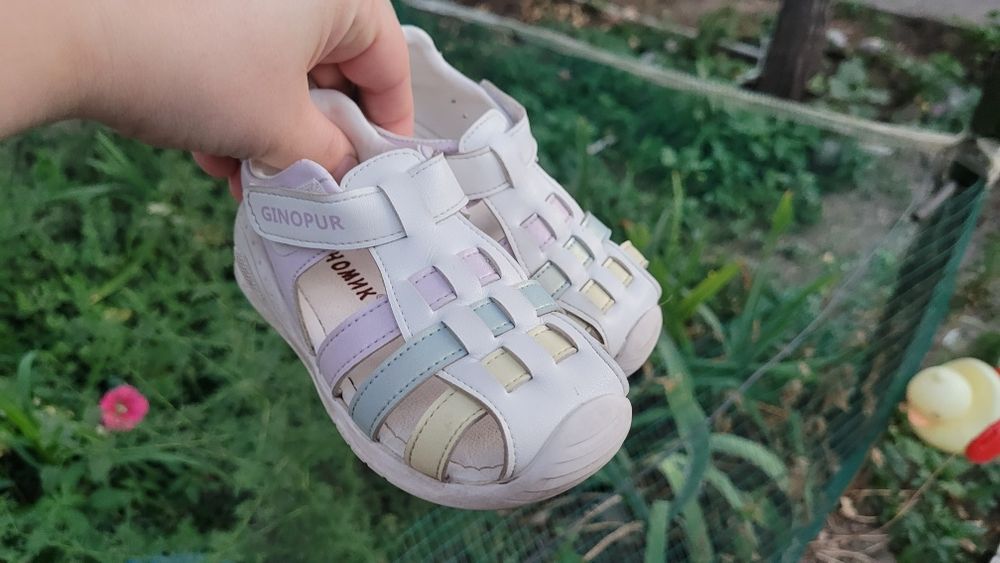 Сандали для девочки 21 размер, стелька 15.5