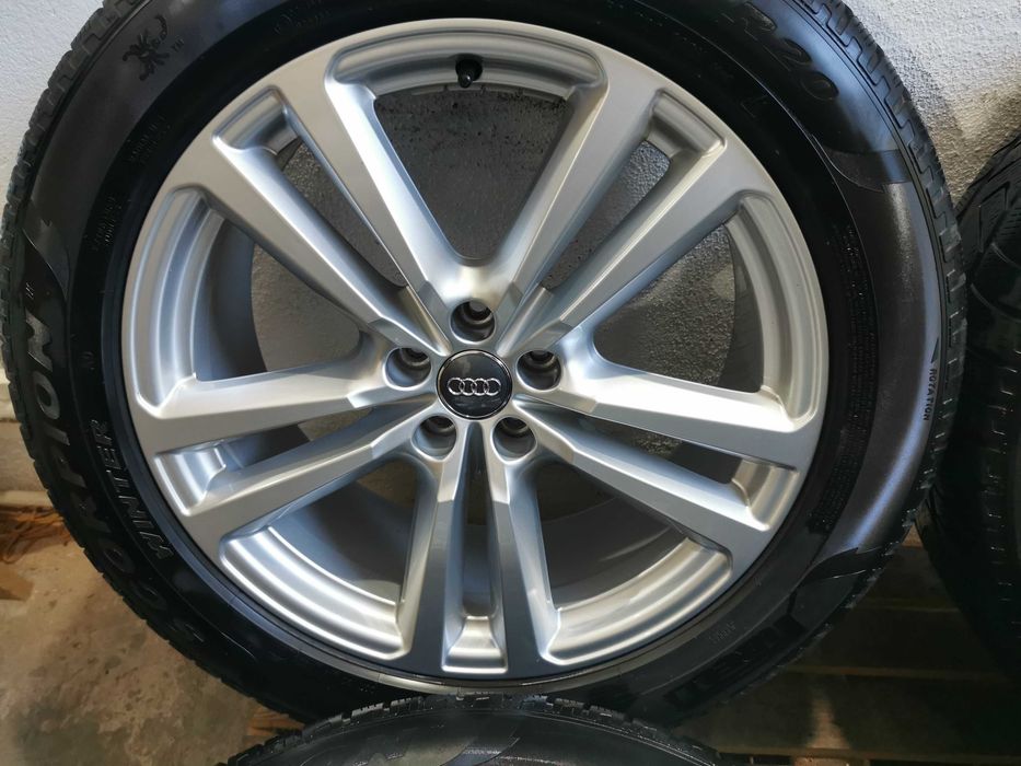 Jante Originale AUDI Q7 / Q5 R 20 cu anvelope de iarna
