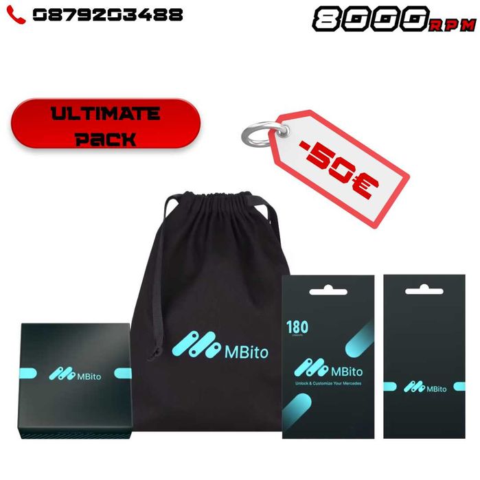 MBito любителска диагностика за Мерцедес отключване на екстри AMG меню